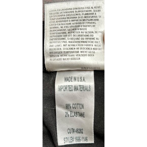 Citizens of Humanity‎ Elsa Mid Rise Slim Fit Crop Jeans Black Sz 30  MADE IN USA - Picture 5 of 11